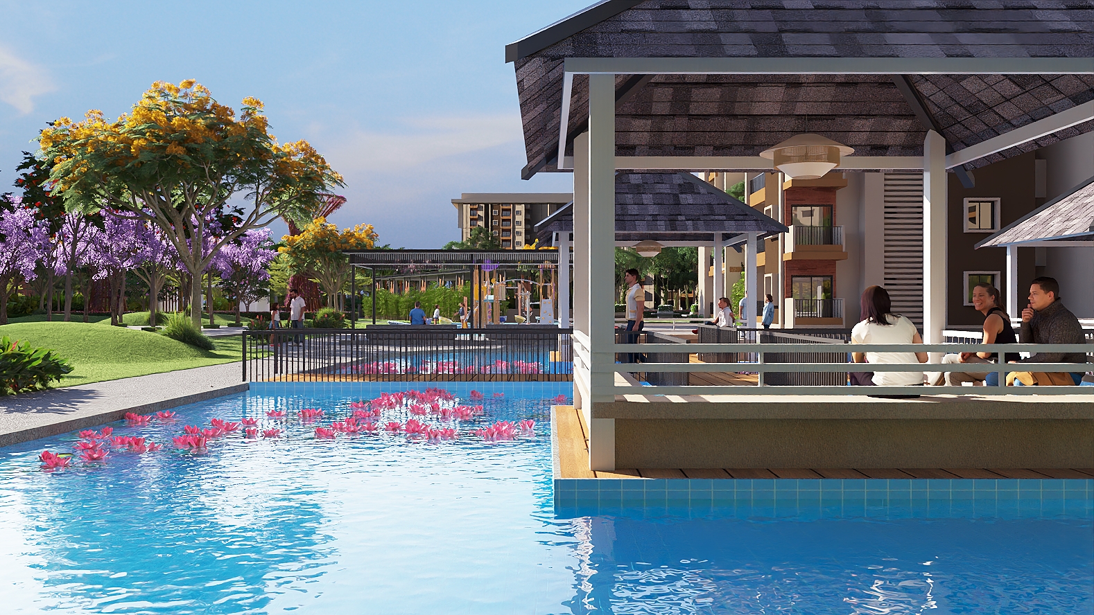 Natures Nest lotus pool NPS Developers